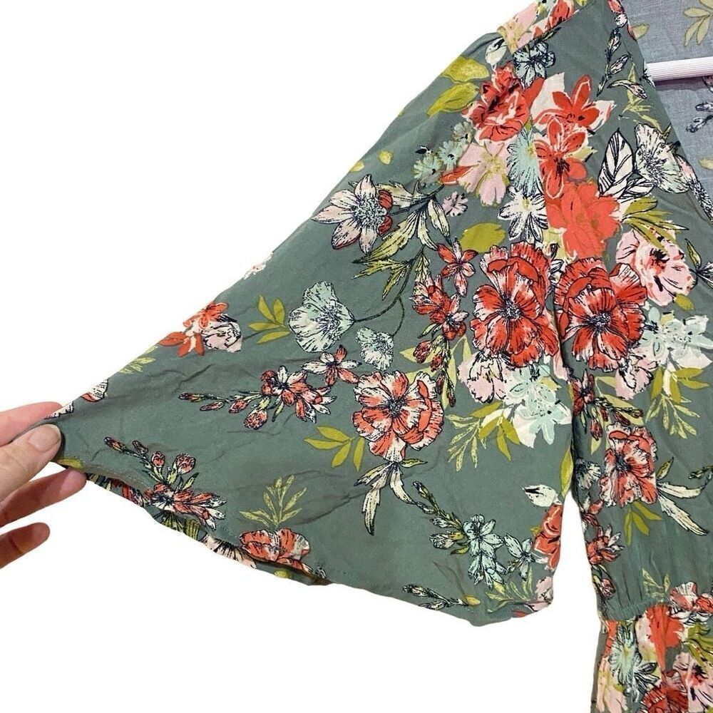 Band of Gypsies XS floral jumpsuit - Picture 4 of 8